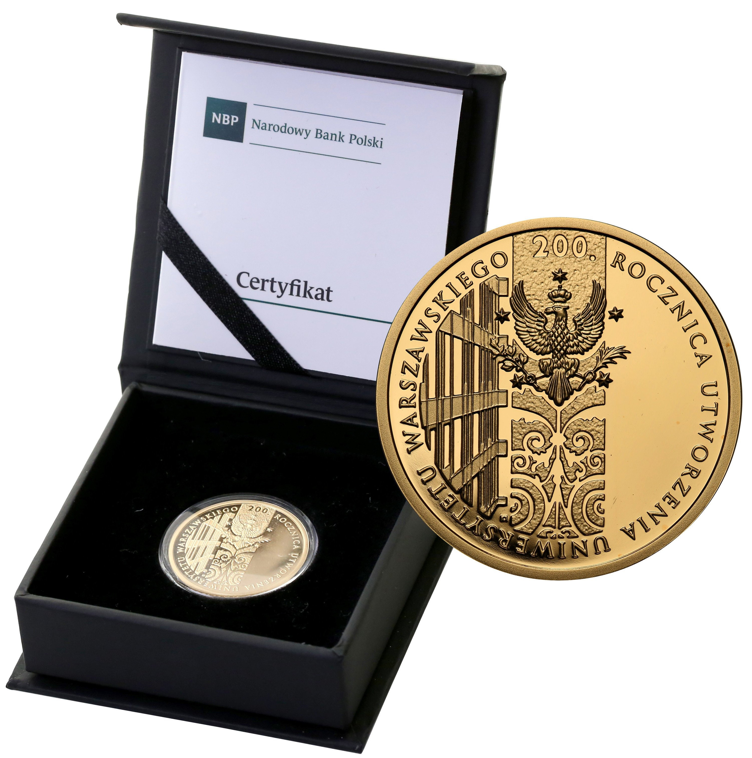 200 złotych 2016 - Uniwersytet Warszawski
